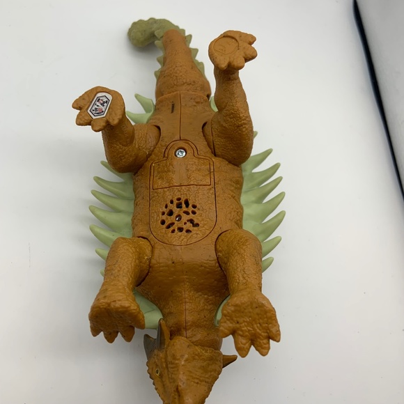 Jurassic World Velociraptor Triceratops & More Figurines Set of 6 - Picture 8 of 16